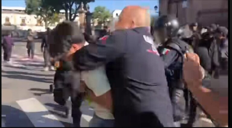 Documentan "al menos" 13 agresiones contra la prensa durante marchas