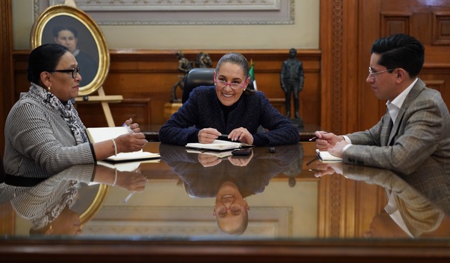 Presidenta Claudia Sheinbaum invita al Papa León XIV a México