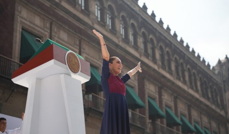 Sheinbaum: México avanza con dignidad, justicia, unidad y con la fuerza invencible del pueblo
