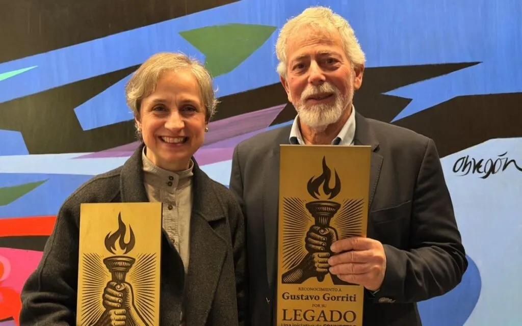 Carmen Aristegui y Gustavo Gorriti reciben el Premio Legado 2026