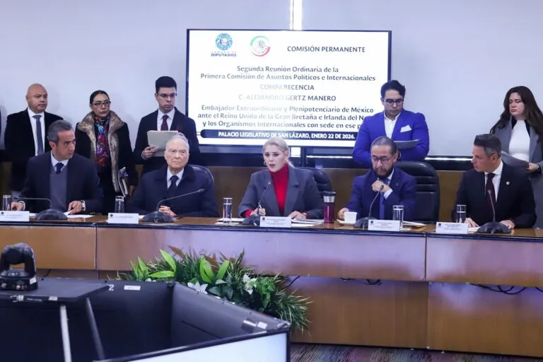 Senado ratifica nombramiento de Gertz Manero como embajador ante el Reino Unido