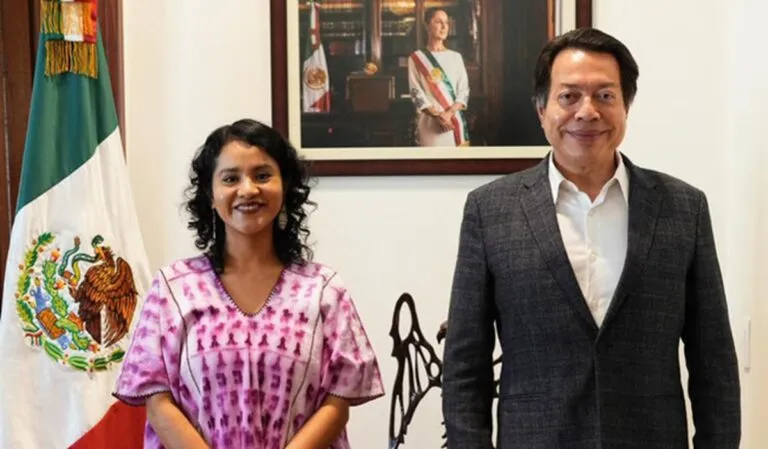 Nadia López García sustituye a Marx Arriaga en la SEP