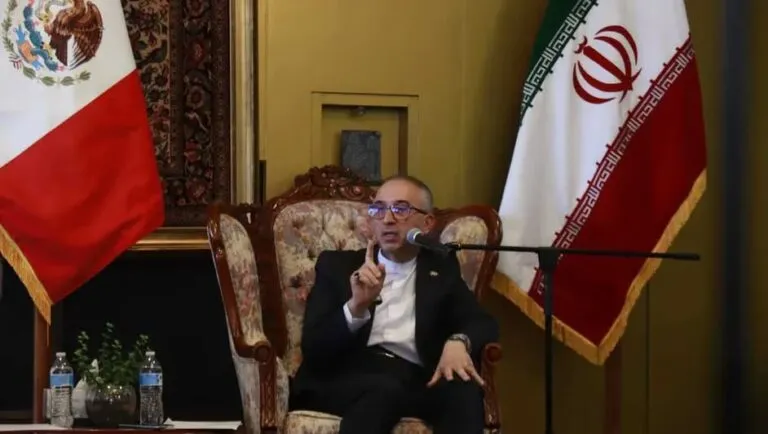 Embajador iraní espera que México condene bombardeos de EU a su país