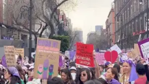 Mujeres en México levantan la voz en contra de la violencia machista