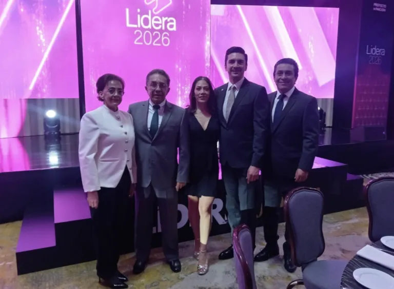 Alejandro Martínez Araiza durante el evento de los Premios Lidera 2026.