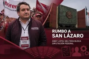 Andy López Beltrán deja Morena y busca diputación federal