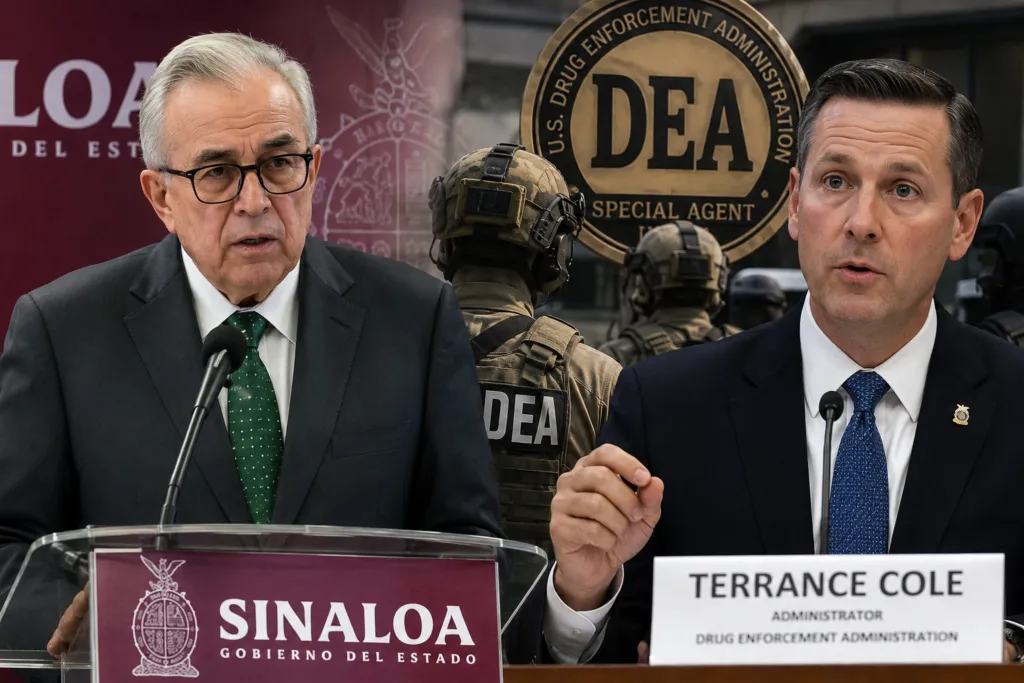 DEA advierte nueva ofensiva contra políticos mexicanos