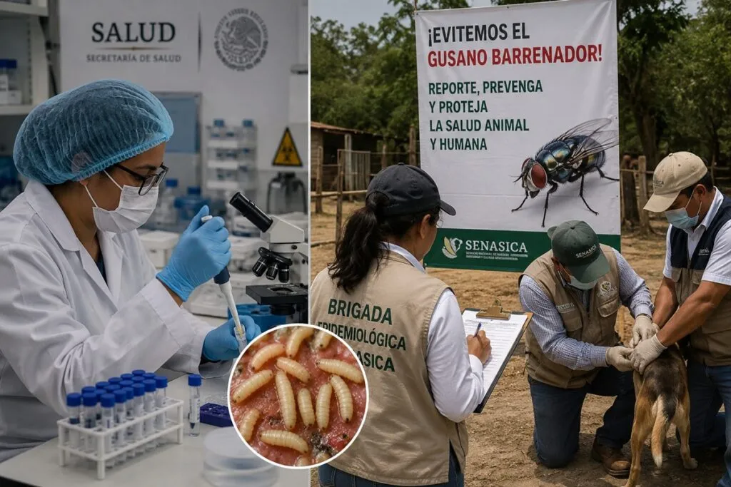 Detectan primer caso humano de gusano barrenador en CDMX