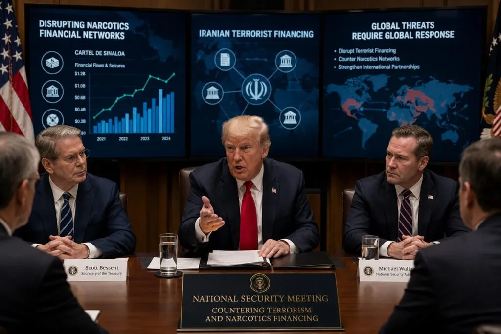 EE.UU. endurece presión global contra Irán y Cártel de Sinaloa