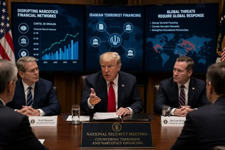 EE.UU. endurece presión global contra Irán y Cártel de Sinaloa