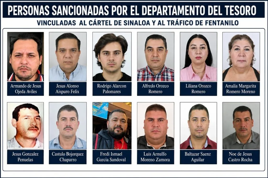 EU revela red de lavado de dinero del Cártel de Sinaloa