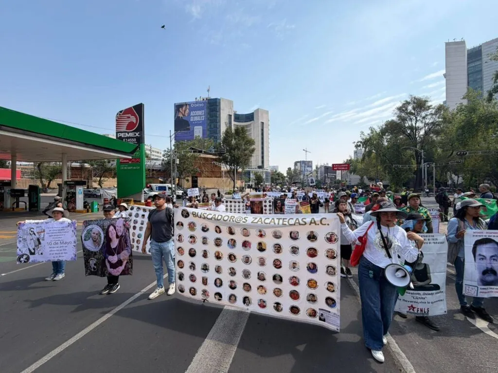 Madres buscadoras convierten el 10 de mayo en protesta nacional