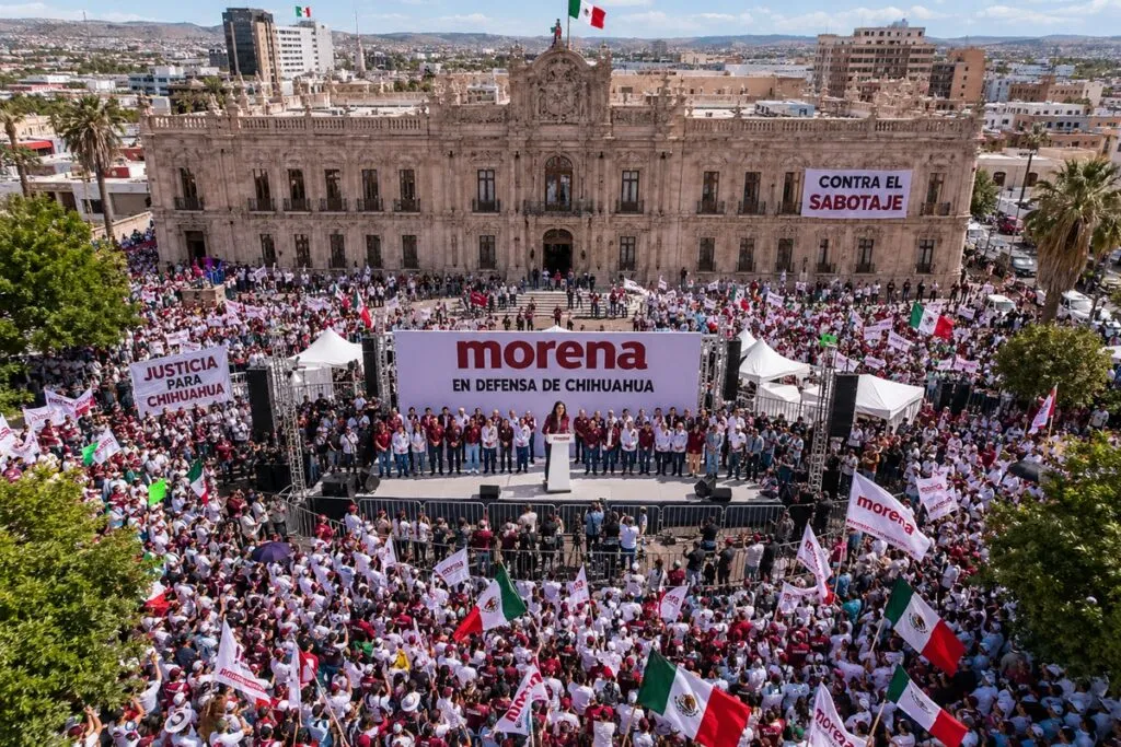 Morena acusa sabotaje tras baja asistencia en Chihuahua
