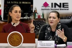 Sheinbaum abre tensión con el INE por reforma electoral