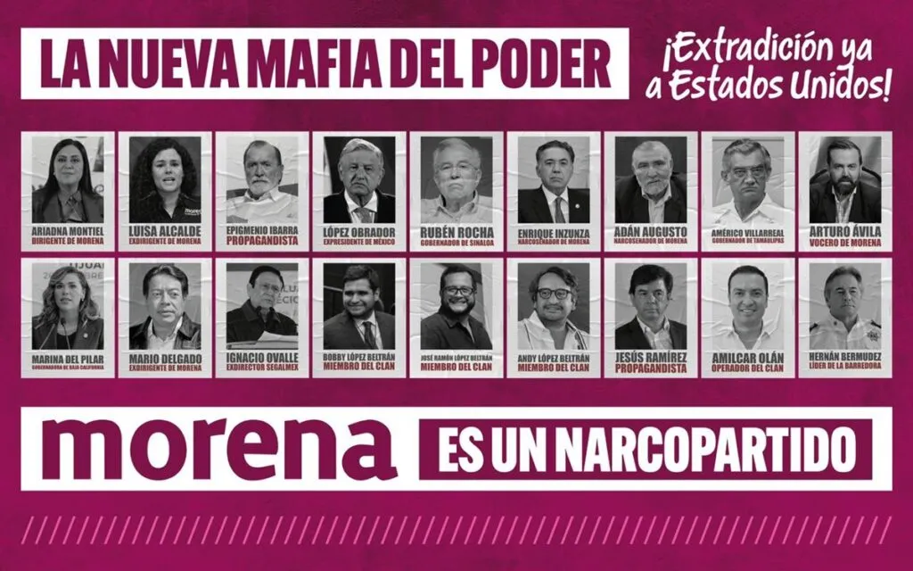 Solicita PRI a EU declarar a Morena como organización terrorista
