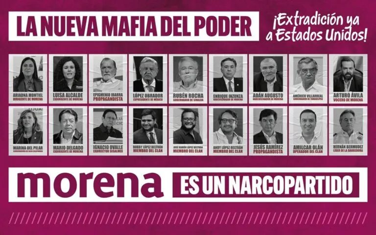 Solicita PRI a EU declarar a Morena como organización terrorista