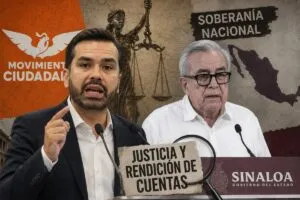 Máynez eleva presión sobre Rocha y Morena por caso Sinaloa