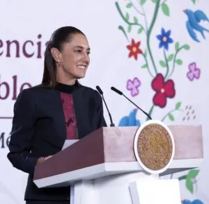 Sheinbaum descarta malestar social por protestas rumbo al Mundial