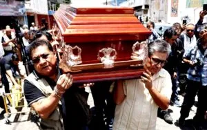 Despiden a Alejandro Leyva; exigen justicia por periodista asesinado en Oaxaca