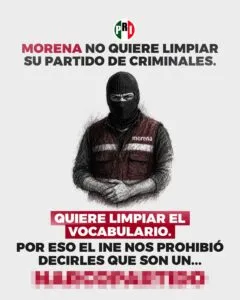 INE pide al PRI bajar publicaciones calumniosas contra Morena