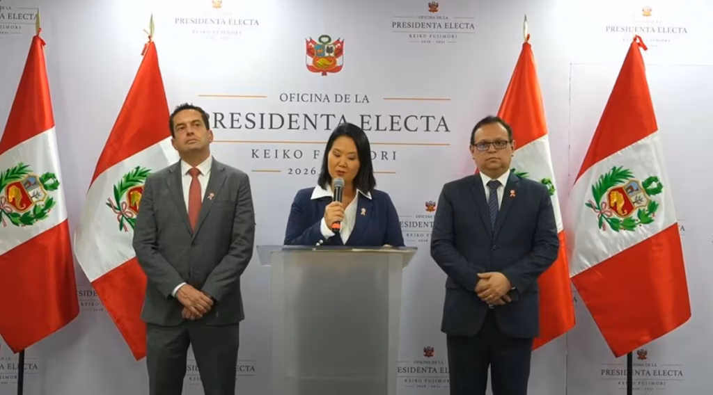 Keiko Fujimori es proclamada presidenta electa de Perú