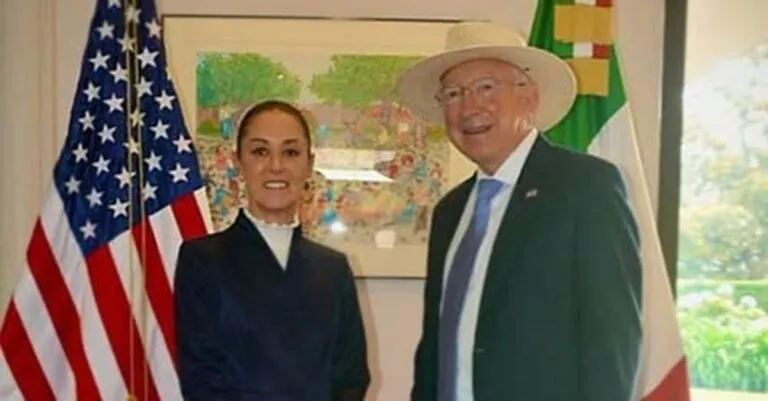 Ken Salazar responde a Sheinbaum sobre caso de "El Mayo" Zambada