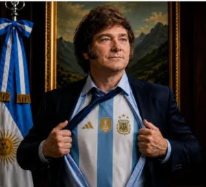 Presidente Milei defiende a la selección argentina; críticas son por “celos”