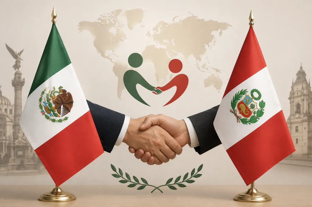 Relaciones diplomáticas entre México y Perú.
