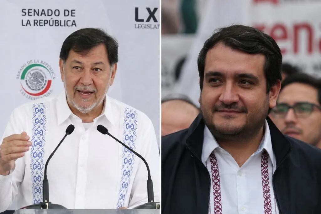 Noroña reta a Washington tras retiro de visa a Andy López Beltrán