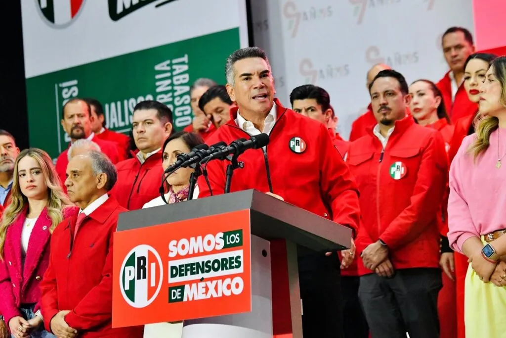 "Rocha Moya es Morena señala Alito Moreno líder del PRI