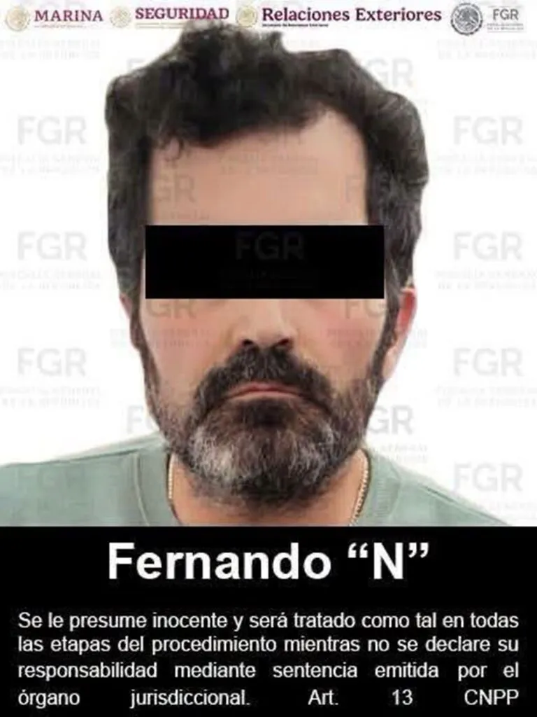 Traslada FGR de CDMX al Altiplano a Fernando "N"
