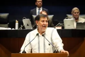 Tribunal da revés a Noroña y ratifica sanción por caso Grecia Quiroz