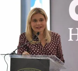Finalmente, me reuní con la presidenta, dice Maru Campos