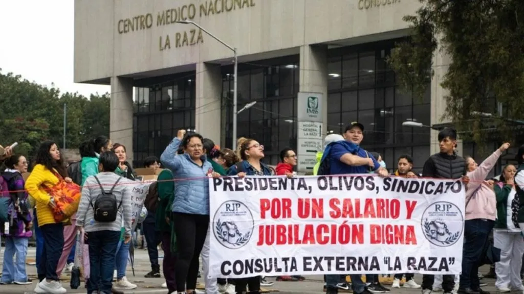 Trabajadores del IMSS anuncian marcha nacional el 14 de octubre en la CDMX