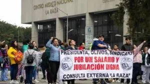 Trabajadores del IMSS anuncian marcha nacional el 14 de octubre en la CDMX