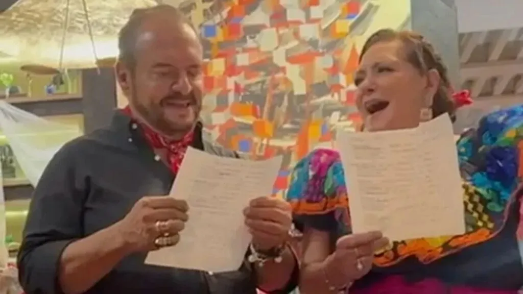 Video exhibe a Taddei en festejo con uno de sus contratistas favoritos